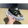 V*ersace CHAIN REACTION SNEAKERS black&white&green