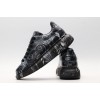 AMQ black oversized sneakers