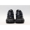 AMQ black oversized sneakers