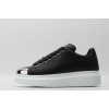 AMQ Leather Black Sneakers