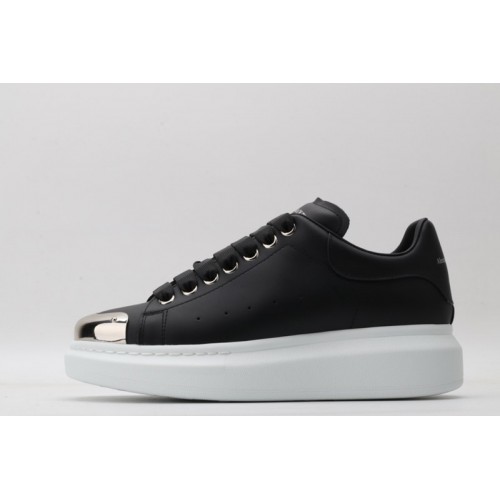 AMQ Leather Black Sneakers