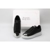 AMQ Leather Black Sneakers