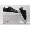 AMQ Leather Black Sneakers