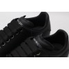 AMQ Leather Black Sneakers