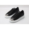 AMQ Leather Black Sneakers