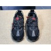 V*ersace CHAIN REACTION SNEAKERS black&red