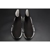 BLG Stretch Mesh High Top Sneaker Black White 454485 W05G0