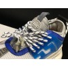 V*ersace CHAIN REACTION SNEAKERS BLACK&WHITE&BLUE&RED