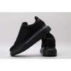 AMQ Black spray glitter sneaker