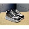 V*ersace CHAIN REACTION SNEAKERS black&white&grey