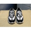 V*ersace CHAIN REACTION SNEAKERS black&white&grey