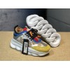 V*ersace CHAIN REACTION SNEAKERS red&white&yellow&grey&blue