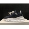 V*ersace CHAIN REACTION SNEAKERS black&white&blue