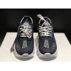 V*ersace CHAIN REACTION SNEAKERS black&white&blue