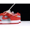 Off-White x Nike Dunk Low CT0856-600 Grayish red