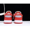 Off-White x Nike Dunk Low CT0856-600 Grayish red