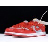 Off-White x Nike Dunk Low CT0856-600 Grayish red