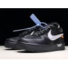 Off-White x Air Force 1 AF1 Black/White AO4606-001